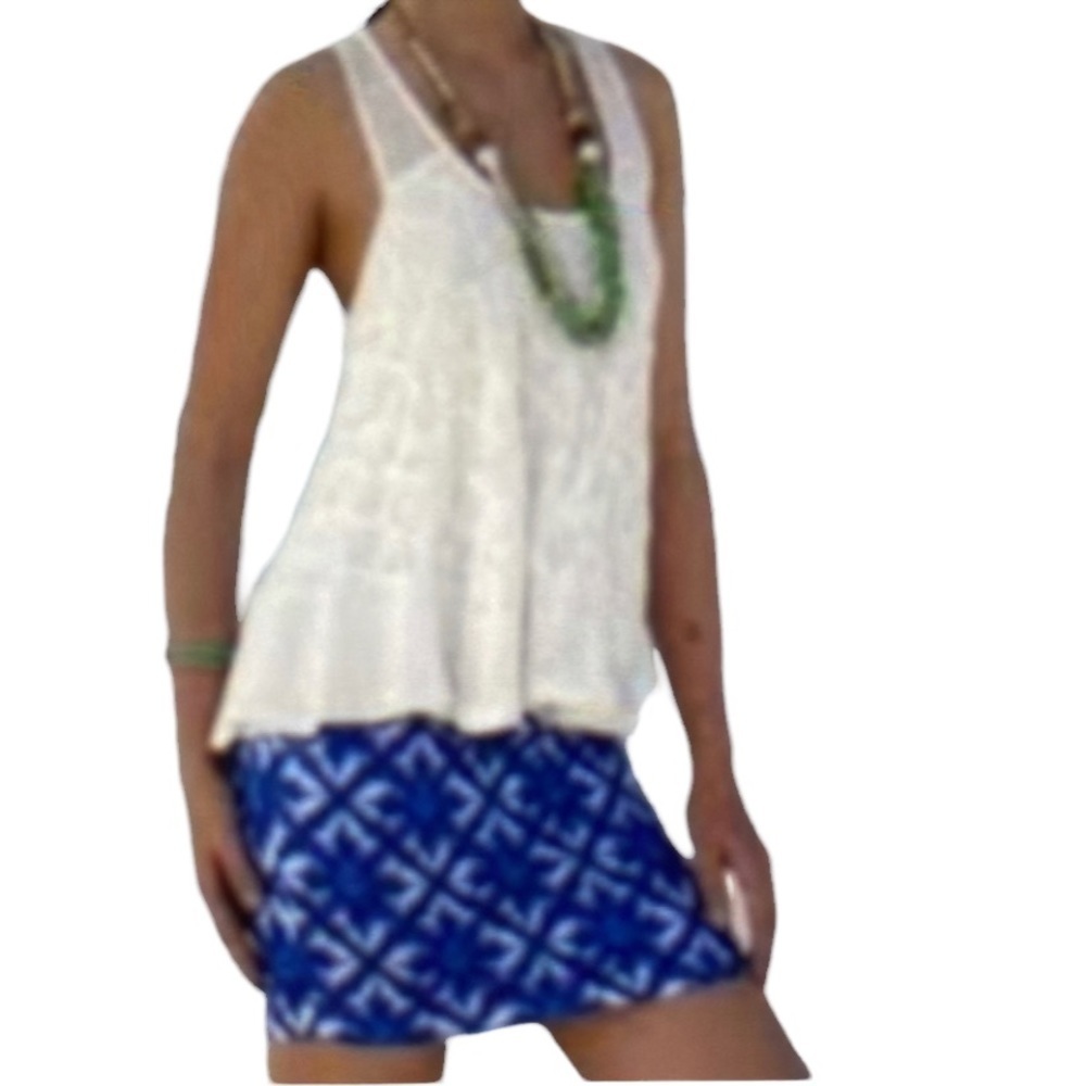 Anthro Cluny Ombré Mini Sequins With Pockets Skirt